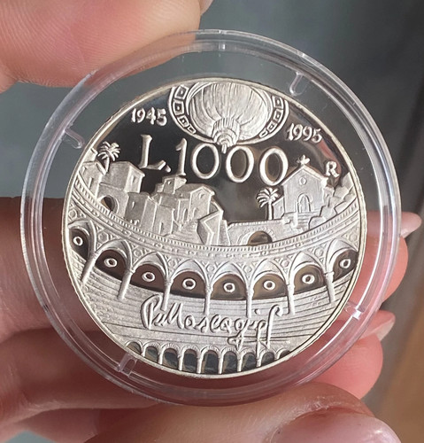 1000 lire 1995 pietro - 1000, mascagni