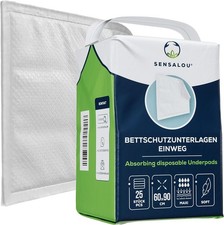 Sensalou Teli Incontinenza 60x90 e 60x60 cm Monouso Protezione Letto Assorbente