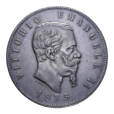 5 LIRE 1875 MILANO VITT
