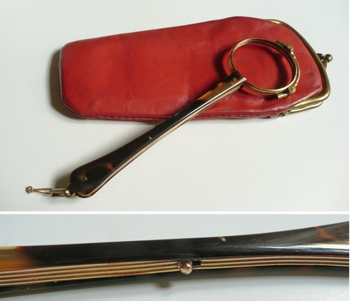 Antichi occhiali lorgnette - , di