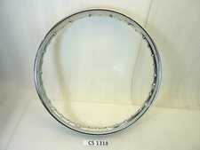 Cerchio moto epoca Beretta 18 36 fori diam 480 mm canale esterno 54,3 mm inte...