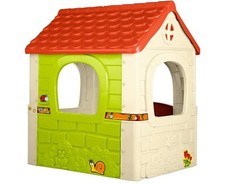 Feber Casetta per  Bambini con porta apribile, per  giocare in casa o all'aperto