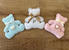 Orsetto Ricamo Bomboniera