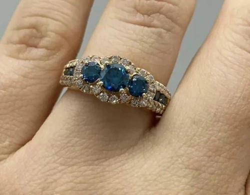 Anello fidanzamento oro - in,