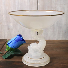 Coupe sur Pied Ancien en Verre