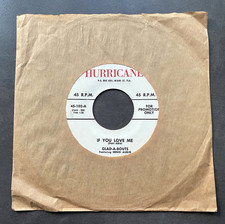 7" Glad-A-Bouts - If You Love Me - US Hurricane Doo Wop
