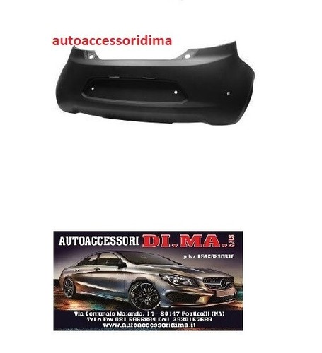 Paraurti posteriore ford - paraurti,
