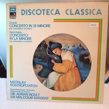 DVORAK / SAINT-SAENS MSTISLAV