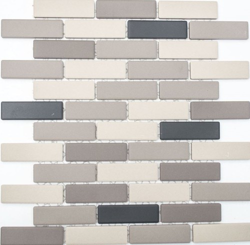 Stabmosaikfliese bianco beige - stabmosaikfliese,