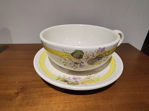 Tazza con piatto ceramica - piatto,