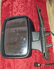 SPECCHIO SPECCHIETTO RETROVISORE ESTERNO SINISTRO SX LH FIAT SCUDO 5 PIN