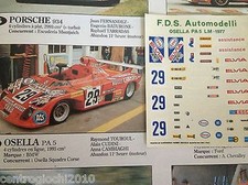 decals KIT 1/43 OSELLA PA 5 LE