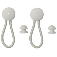 2pz clip per cavo - clip, elastico