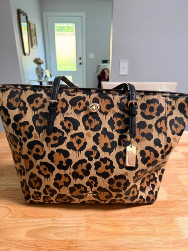 Borsa coach con stampa - borsa,