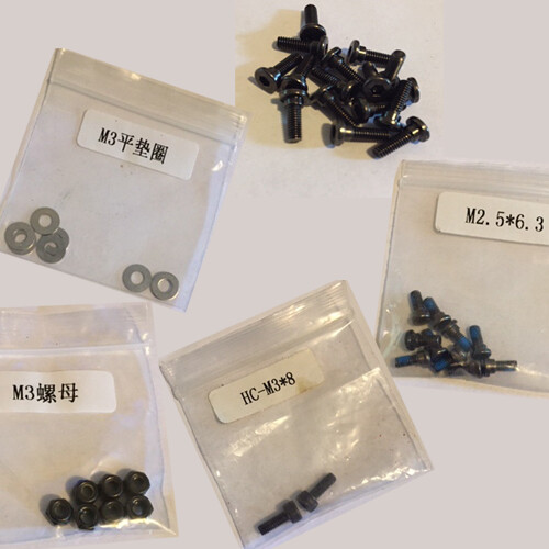 Series screws nuts - nuts, washers