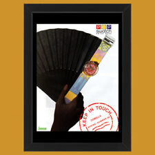 Anni ' 90  * Pubblicità Originale "Swatch, Pop" Cornice