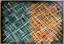 RAGGISMO Vecchio Dipinto Olio