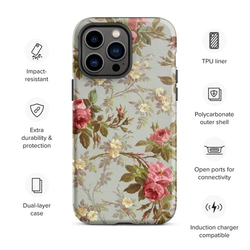 Custodia iphone vintage rosa - custodia,