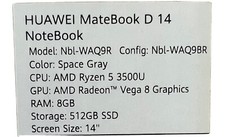 Huawei MateBook D 14" - AMD