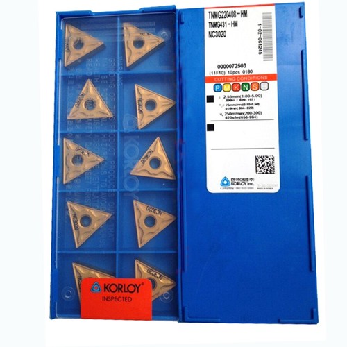 Korloy tnmg220408 nc3020 - korloy,