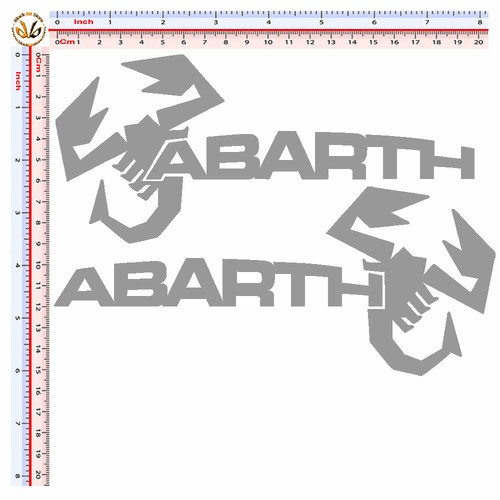 Abarth adesivi scorpione - , pvc