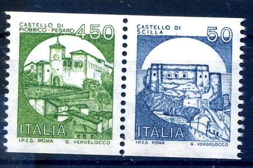 Italia 1980 castelli in - ,