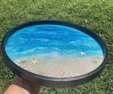 Vassoio In Resina Fatto A Mano