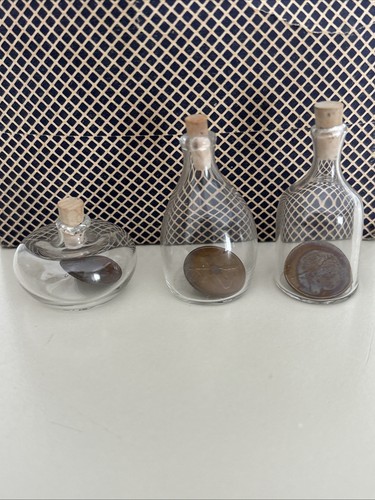 Set mini bottigliette vetro - mini,