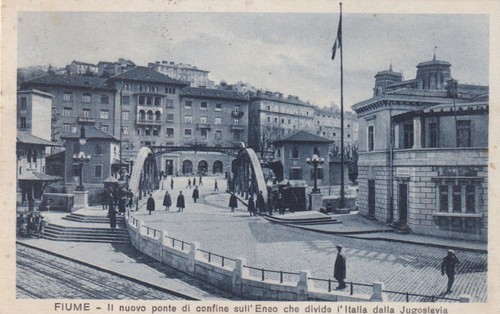 Cartolina fiume il nuovo - fiume,
