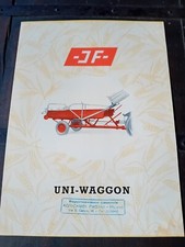 JF UNI WAGGON CARRO RIMORCHIO AGRICOLO VARIE ATTREZZATURE 