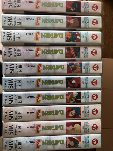 Vhs yamato video daitarn iii - vhs,