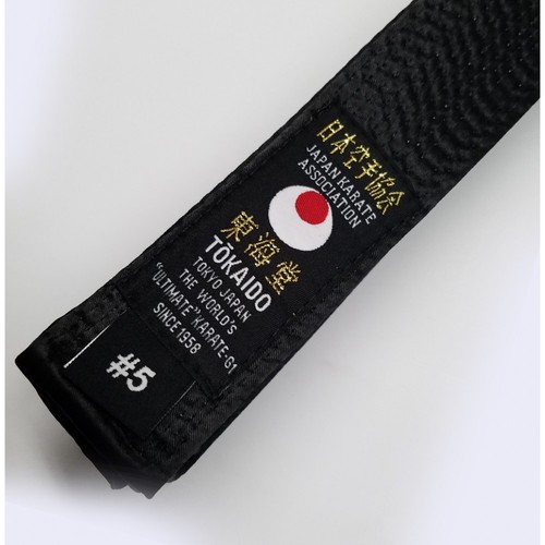 Cintura tokaido karate nera - tokaido,