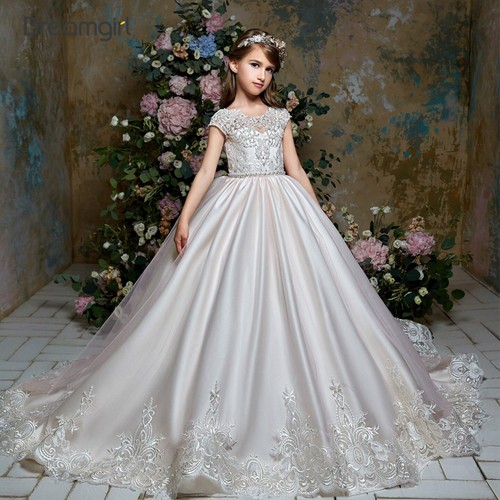 Abiti bambina con fiori - con,