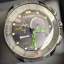 Orologio Uomo Citizen Eco-Drive Bluetooth BZ1028-04E Super Titanium Solar...