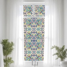 Pellicola Vetro Privacy Colorata con Blocco UV per Installazione Finestre Casa