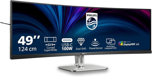Monitor philips superwide - monitor, 49"