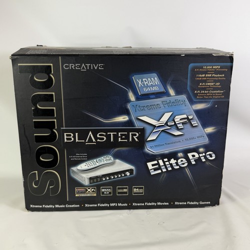 Creative sound blaster - sound, x-fi