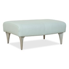 Rolf Benz 1600 Pouf In Pelle