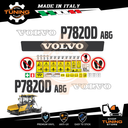 Kit adesivi mezzi lavoro - mezzi, da