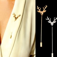 Moda Alce Oro Argento Collare