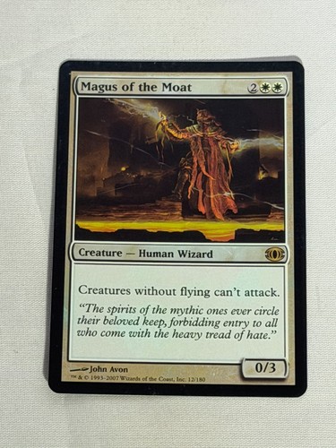 Mtg foil mago - fosso, vista