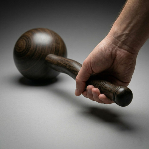 Clubbell indiano legno - in,