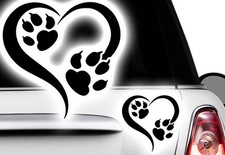 Heart love paw dog cat - love, dog,