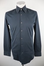 HUGO BOSS CAMICIA UOMO TG 39 / 15,5 MAN CASUAL VINTAGE SHIRT COTONE COTTON