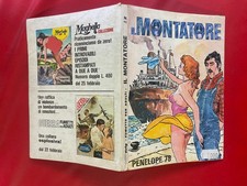 IL MONTATORE n. 60 PENELOPE 78 Ed. PubliStrip (1978) Fumetto Copertina MANARA