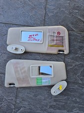 COPPIA ALETTE PARASOLE DESTRA E SINISTRA FIAT GRANDE PUNTO CON N1 GANCETTO