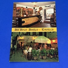 ALL'ARCO ANTICO ENOTECA CARTOLINA A COLORI