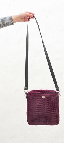 Borsa fatta mano uncinetto - fatta,