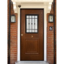 Porta Blindata con Vetro per