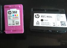 3 Cartucce vuote HP 302 nero colori e 932 nero